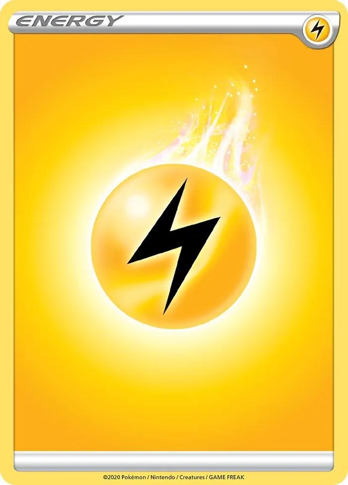 Electric Energy Pokémon Card from Pokemon Sword & Shield Set